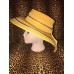 Vintage Hat Beaded Wide Brim  eb-23490326